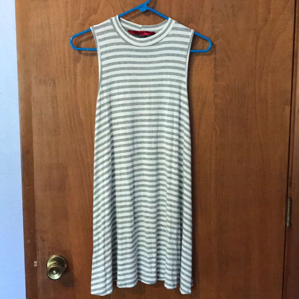 High neck dress